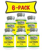Nat-rul Health Lutein 20mg 30 Capsules - 6 Pack