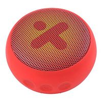 X-mini Kai X1 Waterproof Speaker Rechargeable Bluetooth Compatible with iOS/Android/Smartphone/Tablet/Laptop/Smartwatch/Suitable for Beach Poolside Adventure - Red