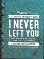 Spiral Bound Journal: Footprints