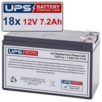 Toshiba 1600EP 6KVA UPS System Replacement Battery Set