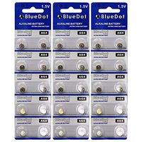 BlueDot Trading AG4 Batteries, 30 Count