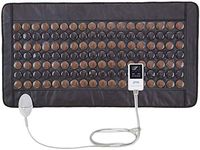 UTK Far Infrared Tourmaline Heating Pad for Full Back Pain Relief - Infrared Therapy Heating Pads - Medium T-Plus (38" X 21"), Auto Shut Off and Travel Bag Included