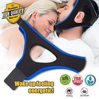 Anti Snoring Chin Straps,Ajustable Stop Snoring Solution Snore Reduction Sleep Aids,Anti Snoring Devices Snore Stopper Chin Straps for Men Women Snoring Sleeping Mouth Breather