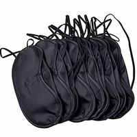 10Pcs Sleep Eye Mask Shade Cover Blindfold Night Sleeping Mask Wholesale Eye Mask for Blindfold Games Group Activity Organizer's