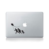 Banksy Family with Kite Vinyl MacBook Decal/Laptop Decal - Fits MacBook Air (11/13), MacBook Pro (13/15), MacBook Pro Retina (13/15) and MacBook Retina (12)