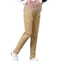 Iusun Women's Maternity Pants High Waist Trousers Comfort Prop Belly Legging Safety Loose Pregnancy for Daily Wearing