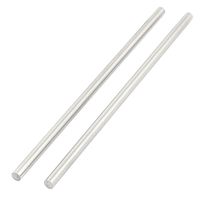 uxcell a15113000ux1223 2 Pcs 5mm x 150mm DIY RC Car Toy Model Straight Metal Round Shaft Rod Bars Pack of 2
