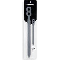 TIDYLOOP Brand Reusable Fasteners, Multipurpose Ties, Hook and Loop cable management, 10 Piece Pack, 5.5" & 11"