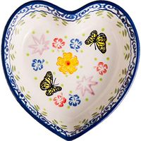 Bowl Ceramic Soup Bowl Heart Shaped Bowl Love Bowl Creative Home Bowl Bowl Large Bowl Large Fruit Salad Bowl Risotto Roast Bowl Baking Household tableware, retro bowl (Color : A)