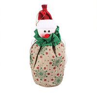Drawstring Gift Bag OULII Burlap Favor Bag Candy Treat Bag Christmas Wedding Goodie Bag