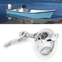 Pull Latch Stainless Steel, 316 Stainless Steel Hatchs Flush Pull Latch with Back Plate Marine Boat Hardware Accessories