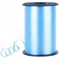 Morex Poly Crimped Curling Ribbon, 3/16-Inch by 500-Yard, Light Blue
