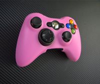 One Piece 1x FOR Xbox 360 Remote Controller Silicon Protective Skin Case Cover -Light Pink Color