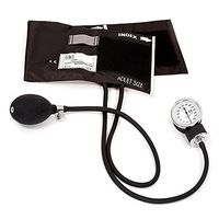 Prestige Medical Standard Aneroid Sphygmomanometer, Black