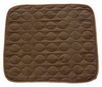 RMS CP-600BW Absorbent Washable Reusable Incontinence Chair Seat Protector Pad, Underpad, 3-Layer Innovative Design, 350 Washes Guarantee, 21" Width, 22" Length, Brown