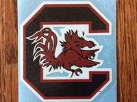 South Carolina Gamecocks, Large Vinyl Decal, Cornhole