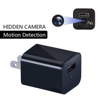 Hidden Spy Camera USB Charger with 1080P Full HD Motion Detection and Loop Recording to Protect and Security Surveillance Your Home and Office -Black
