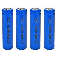 AAA Size 3.7V ICR10440 Lithium Rechargeable Battery,4 Packs