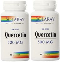 Quercetin 500mg Solaray 90 Caps (Pack of 2)