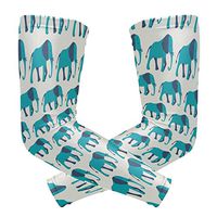 LEVEIS Animal Elephant Sports Compression Arm Sleeves for Baseball, Basketball, Football, Cycling, Golf 1 Pair 2 Sleeves