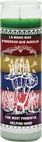 Indio Products Helping Hand Candle - Silkscreen 7 Color 7 Day