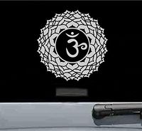 Crown chakra Vinyl Decal Sticker (SILVER)