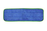 CleanAide All Purpose Twist Yarn Microfiber Mop Pad 18 Inches Green