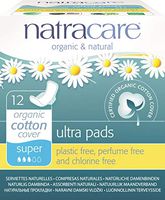 (10 PACK) - Natracare - Ultra Pads Super with Wings | 12pieces | 10 PACK BUNDLE