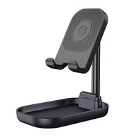 ZHENXI Fast Wireless Charging Stand Holder - Multi-Function Desktop Phone Stand Holder Fast Wireless Charging Tablet Support