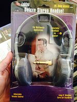 Labtec C-110 Deluxe Stereo Headset w/ Volume Control on Line - Great for Music, PCs, Gaming, Video
