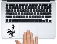 HeiHei Moana Disney Printed Trackpad Clear Vinyl Decal Sticker Compatible with Apple MacBook Pro Air 11" 12" 13" 15" All Years Laptop Trackpad Keyboard (13" Macbook Air)
