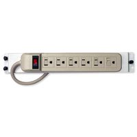 Bracket/Power Strip With 6 Outlets C-0705