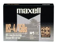 Maxell HS-4/150S 20/40GB DAT 4MM 150M Data Cartridge, 1 Pack
