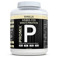 Performance Whey Protein Powder Concentrate - PROMIX Standard 100 Percent All Natural Grass Fed & Undenatured - Best for Optimum Fitness Nutrition Shakes & Energy Smoothie Bowls: Vanilla 1 lb Bulk