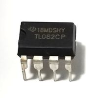 Texas Instruments TL082CP Operational Amplifier (Pack of 5)