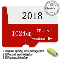 FidgetKute 2018 New 1TB Micro Memory Card Storage 1024GB for 1TB Micro SD Card Slot (Red) red 512GB
