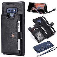 Samsung Galaxy Note 8 Anti Fall Commercial Flip Case Leather Cover Cell Phone case Kickstand Extra-Protective Business Card Holders