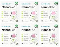NannoPad Pantyliners - Made with Organic Cotton - Can Minimize Odors and Bacteria - No Fragrances or Dyes - Nannogenic™ Technology Developed to Reduce Menstrual Discomfort
