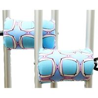 Crutch Caps AHANSQUAR Squares Crutch Handle Pads