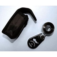 12X Achromatic Magnifier with Swivel Handle and Case