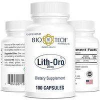 Bio-Tech Pharmacal Lith-Oro Dietary Supplement (20mg, 100 Count)