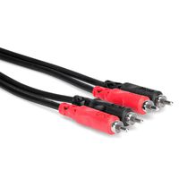 Hosa CRA-202 Dual RCA to Dual RCA Stereo Interconnect, 2 Meters