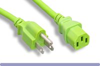 Nexhi Power Cord, 10' L, Green