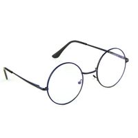 Cyxus Blue Light Blocking Glasses with Anti Eyestrain Retro Round Metal Frame Eyewear