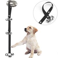 Luckyiren Upgraded Puppy Bells Dog Doorbells for Door Knob/Potty Training/Go Outside-Dog Bells for Puppies Dogs Doggy Doggie Pooch Pet Cat for Dog Lovers-Premium Quality-3 Snaps for Length Adjustment