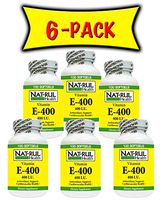 Nat-rul Health Vitamin E-400iu Syn.100 Softgels - 6 Pack