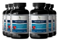 Cholesterol lowering - Cholesterol Relief - Improve Blood Circulation Supplement - 6 Bottles 360 Capsules