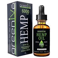 GreenIVe - Hemp Extract - Premium Quality Hemp Plant Extract - USA farmed and Bottled - Exclusively on Amazon (4 Ounce 6,000mg, Natural)