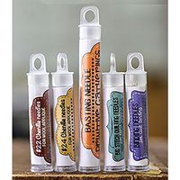 Primitive Gatherings Sewing Needle Sampler Pack - Five Tubes, 12 Needles per Tube