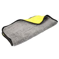 ISKYBOB 2 Pack Car Microfiber Towel, Car Polishing Waxing Drying Cleaning Detailing Cloth,15''x17.7''